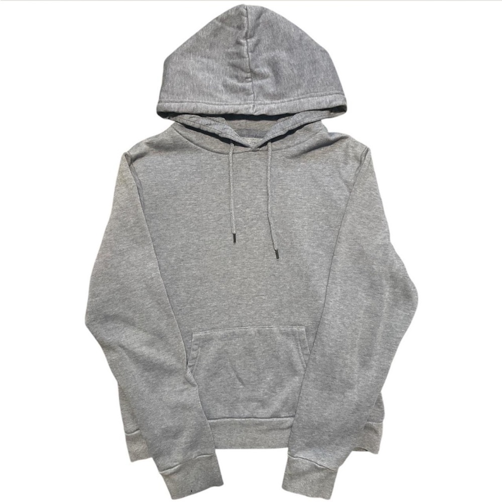 Atmosphere blue & Heather Gray Hoodie